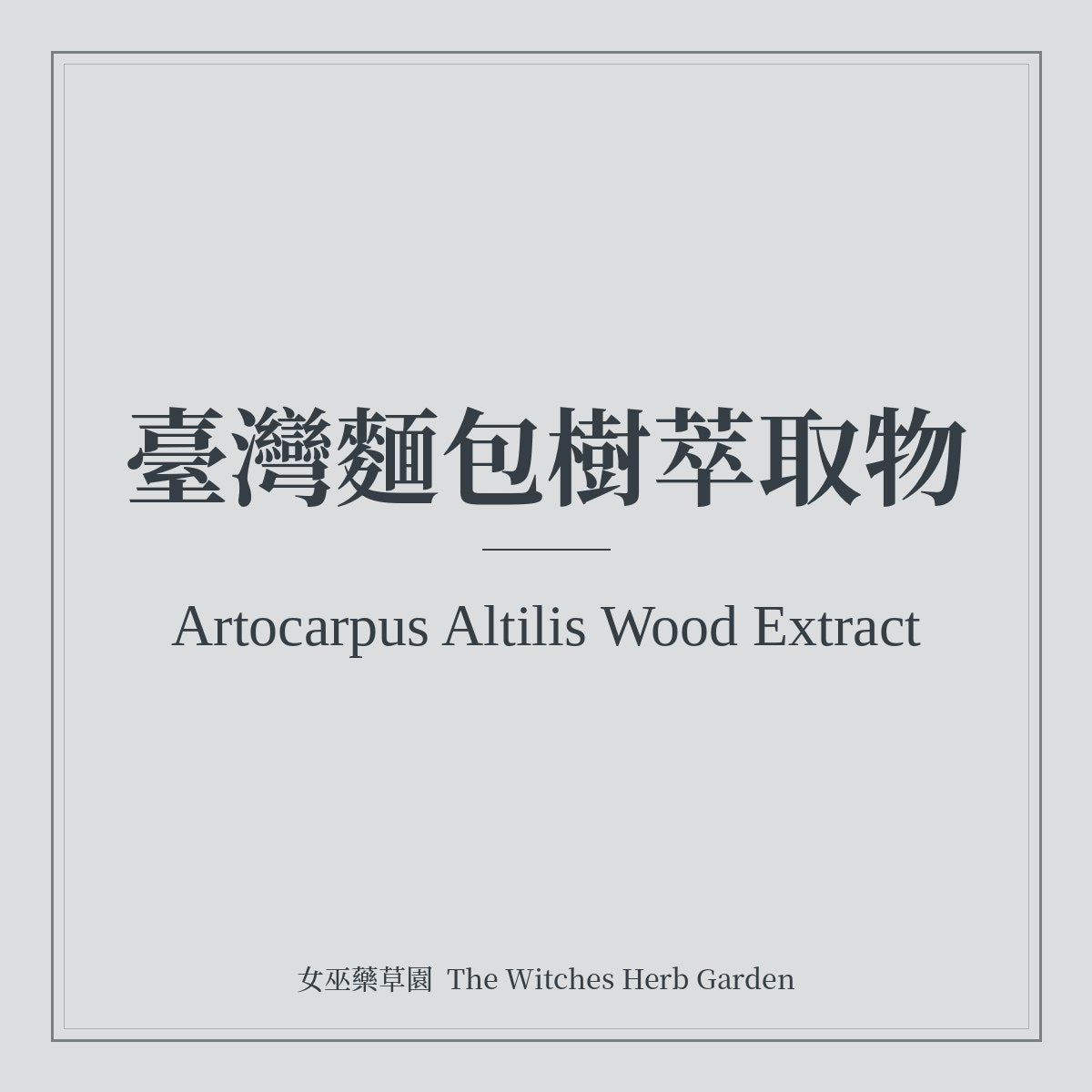 Artocarpus Altilis Wood Extract 臺灣麵包樹萃取物