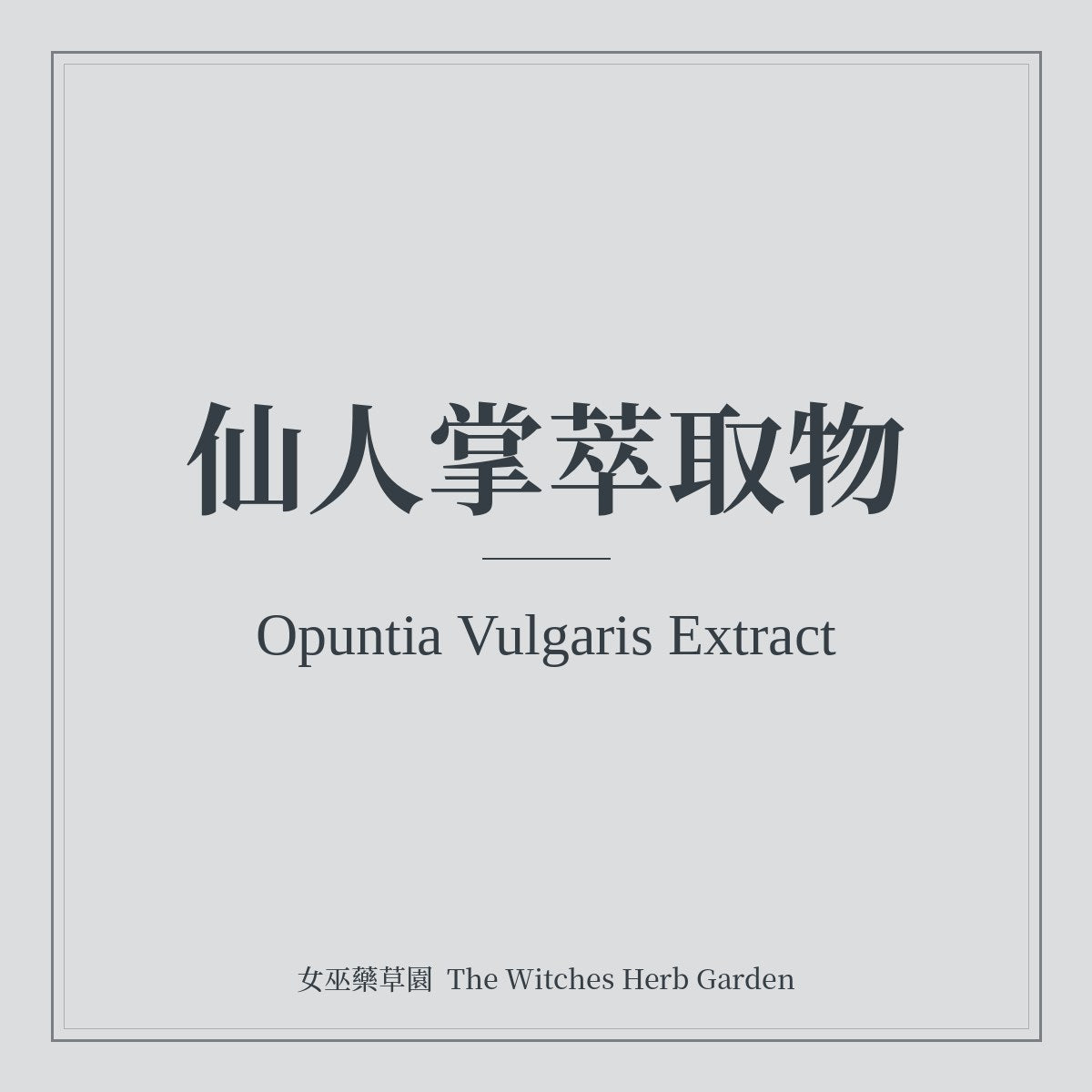 Opuntia Vulgaris Extract