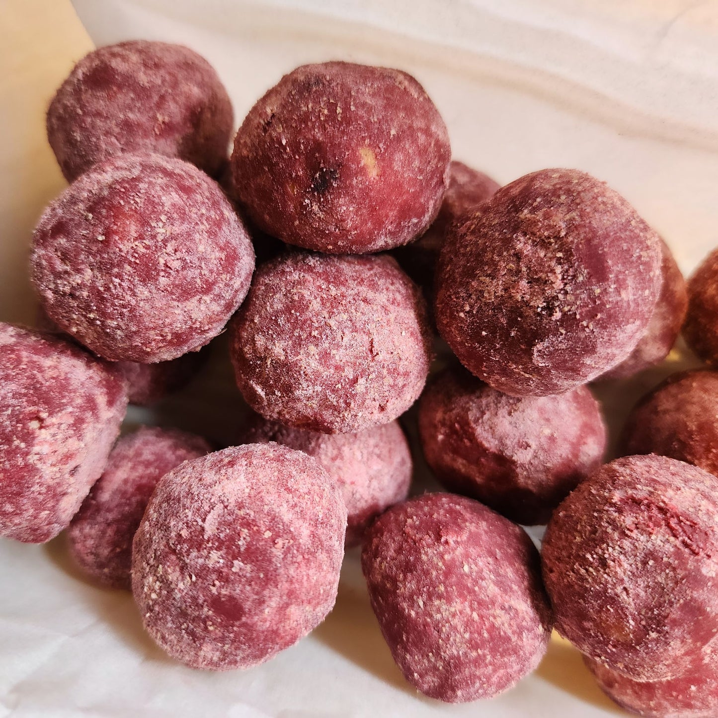 [Gluten-Free Snack] Lemon Hibiscus Snowball Cookies