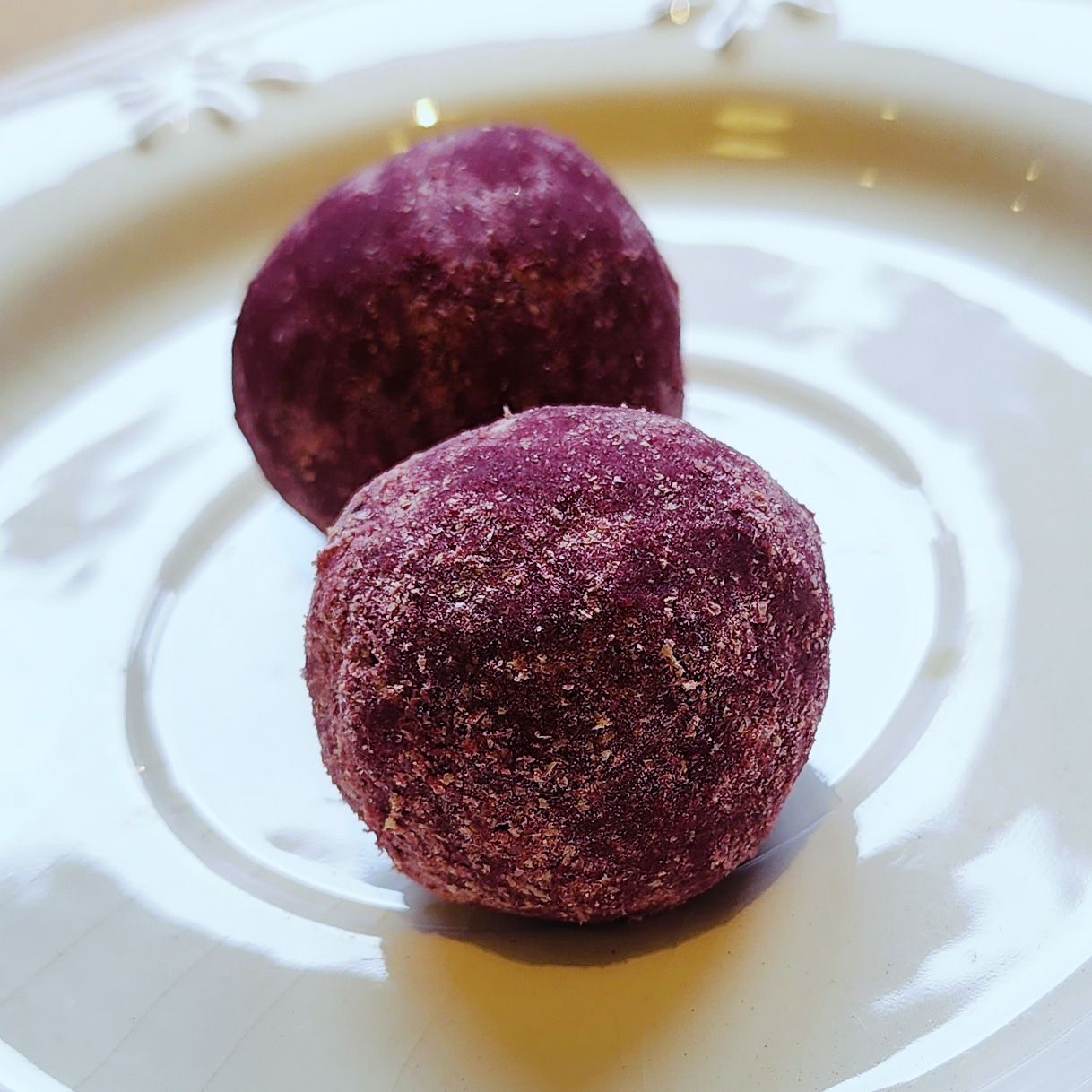 [Gluten-Free Snack] Lemon Hibiscus Snowball Cookies