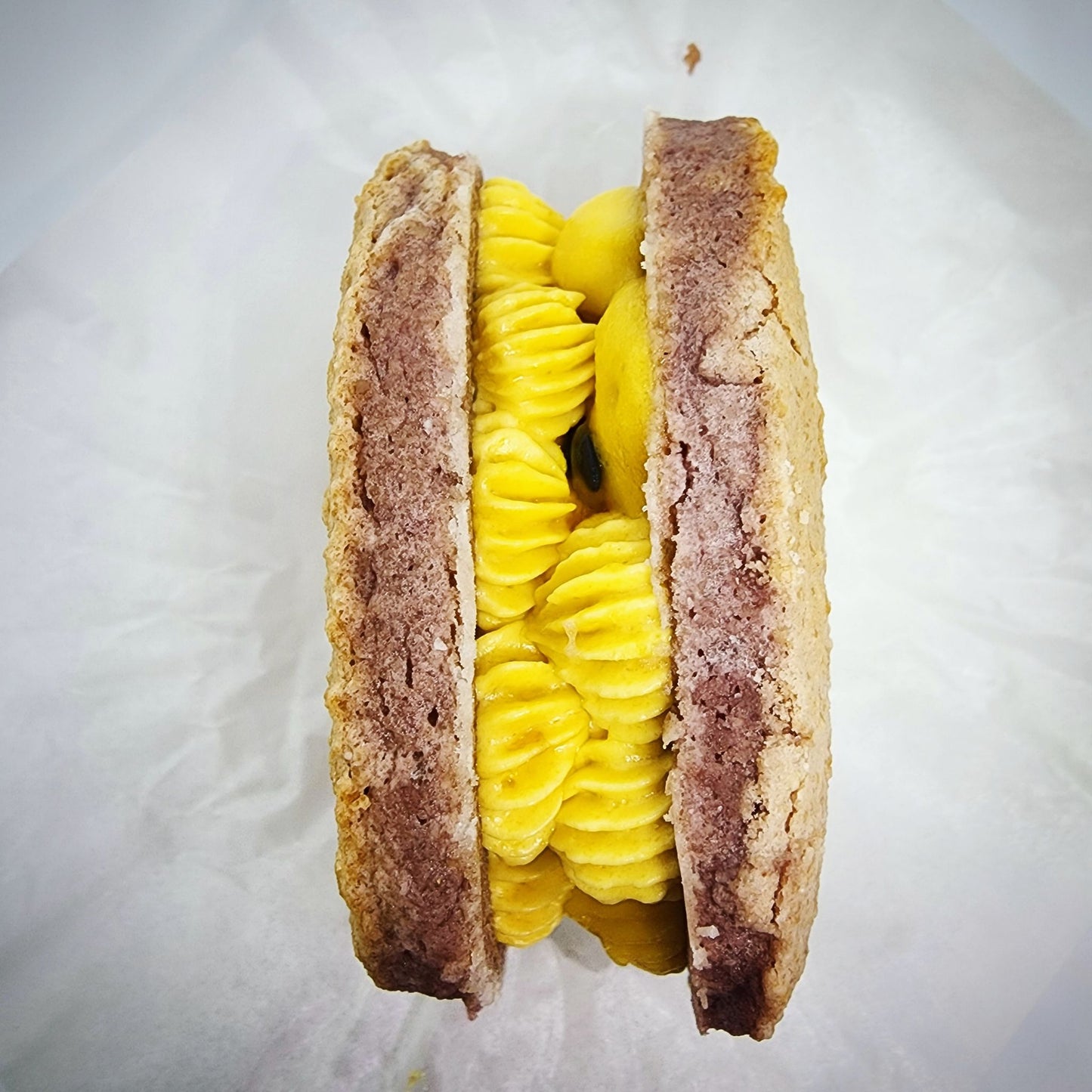 [Gluten-Free Cake] Hibiscus Passion Fruit Dacquoise (Single Piece)