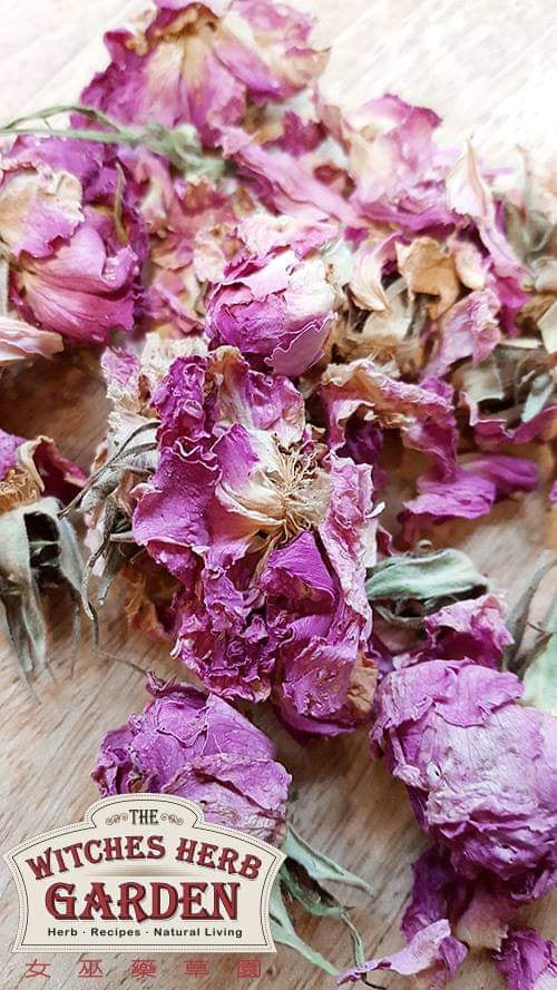 Pink Rose Petals Whole 大馬士革玫瑰花瓣-整朵(未去蒂頭款)