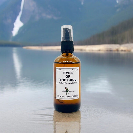 【Chakra Oil】Eyes Of Soul – Third Eye Chakra Chakra Body Massage Oil