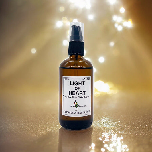【Chakra Oil】Light of the Heart – Solar Plexus Chakra Body Massage Oil