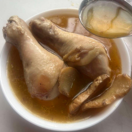 【Witch’s Soup】Sesame Oil Chicken Soup (Shaoxing Rice Wine Chicken)