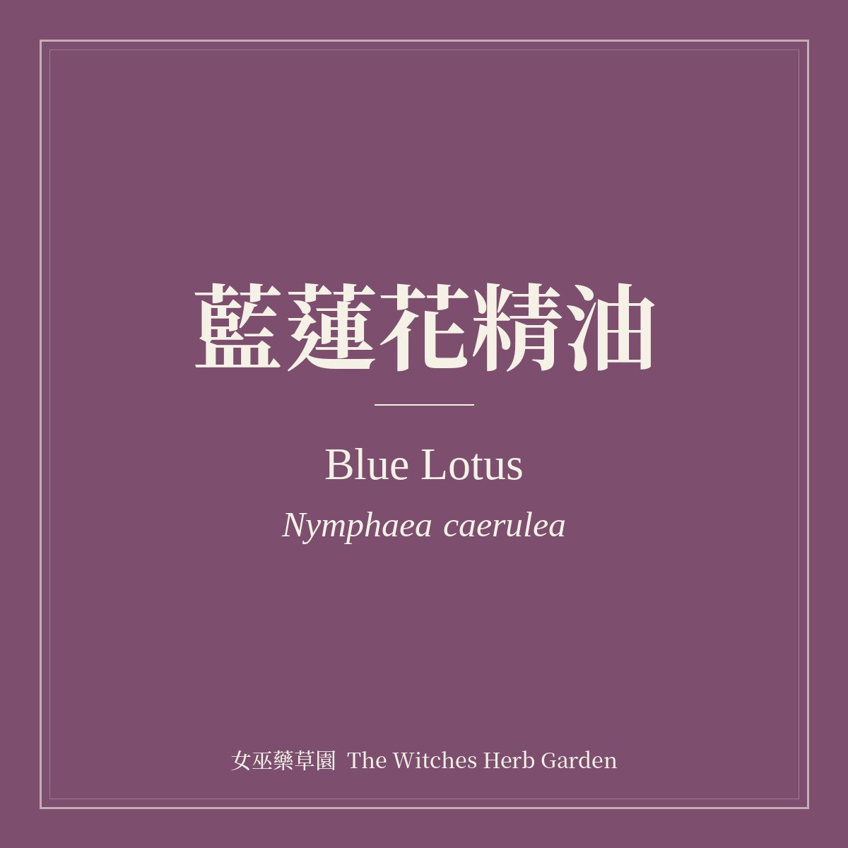 Blue Lotus 藍蓮花精油