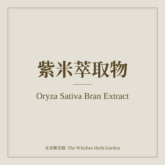 Oryza Sativa Bran Extract 紫米萃取物